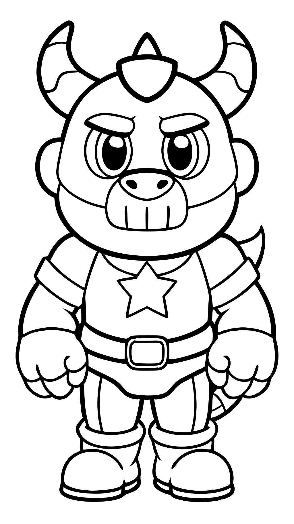 brawl star coloring pages